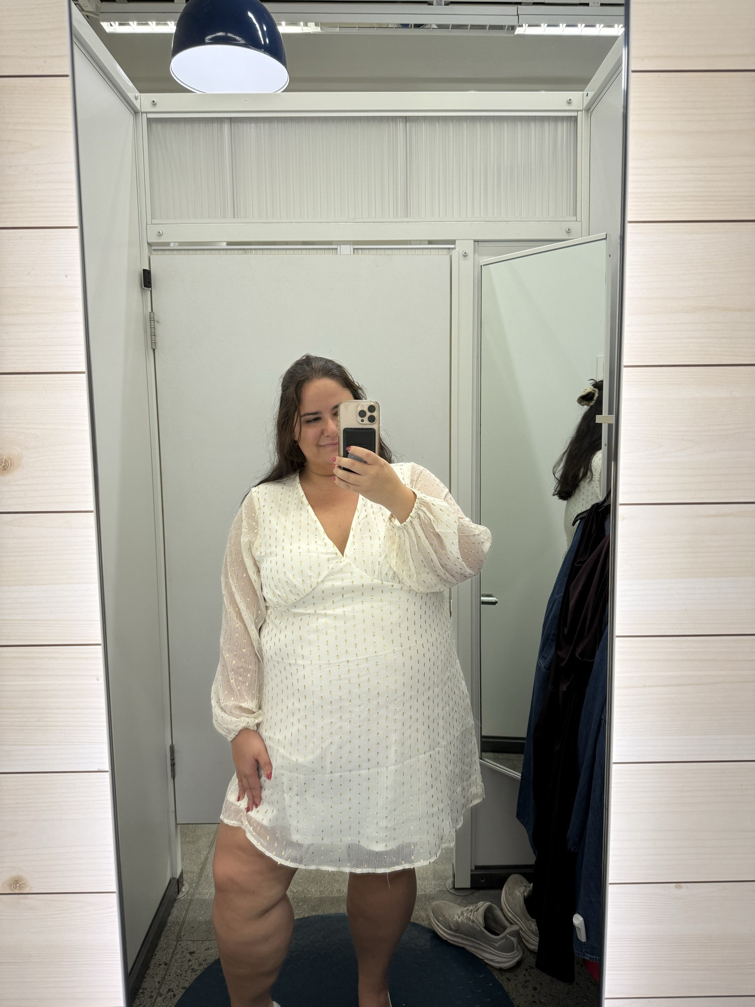 Wearing a size 2x plus size dress from old navy 

#LTKPlusSize #LTKSeasonal #LTKHoliday