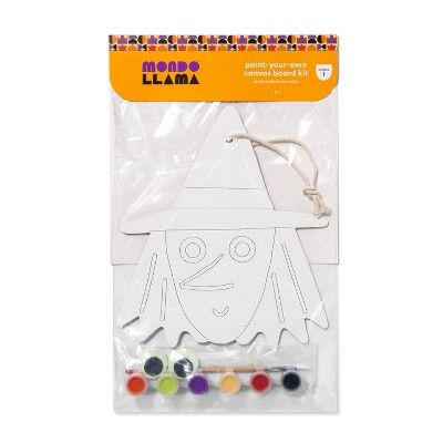 Witch Canvas with Googly Eyes - Mondo Llama&#8482; | Target