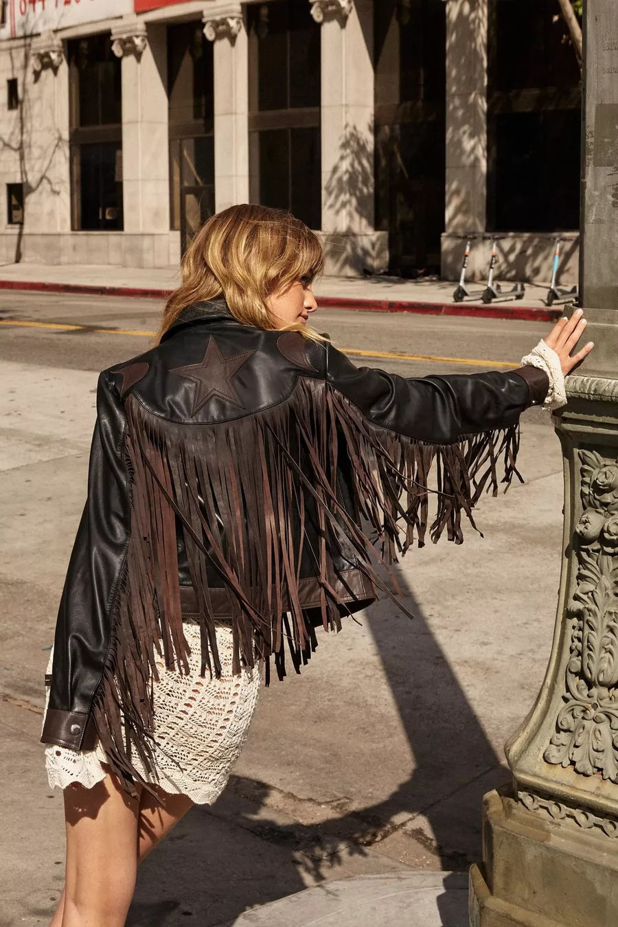 Real Leather Fringed Festival Jacket | Nasty Gal (US)