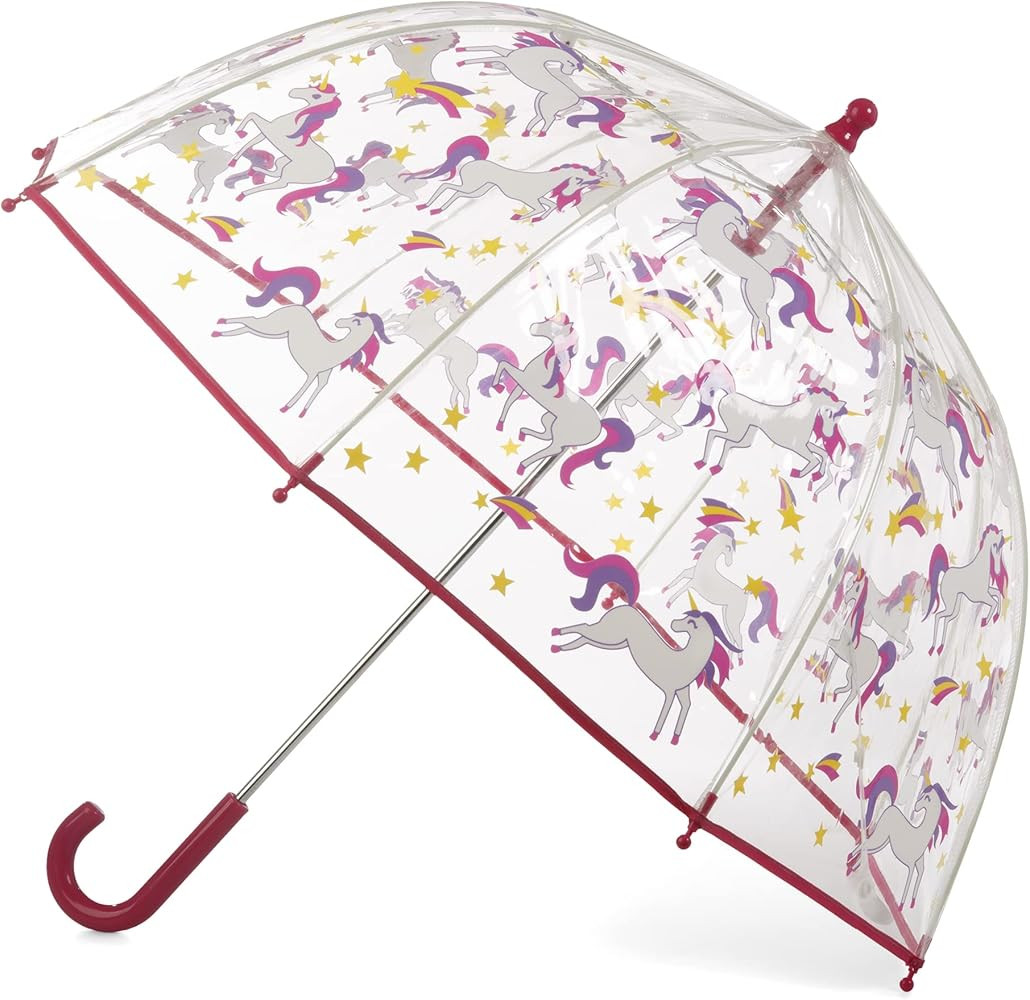 Totes Kids Clear Bubble Umbrella, Ocean Princess | Amazon (US)