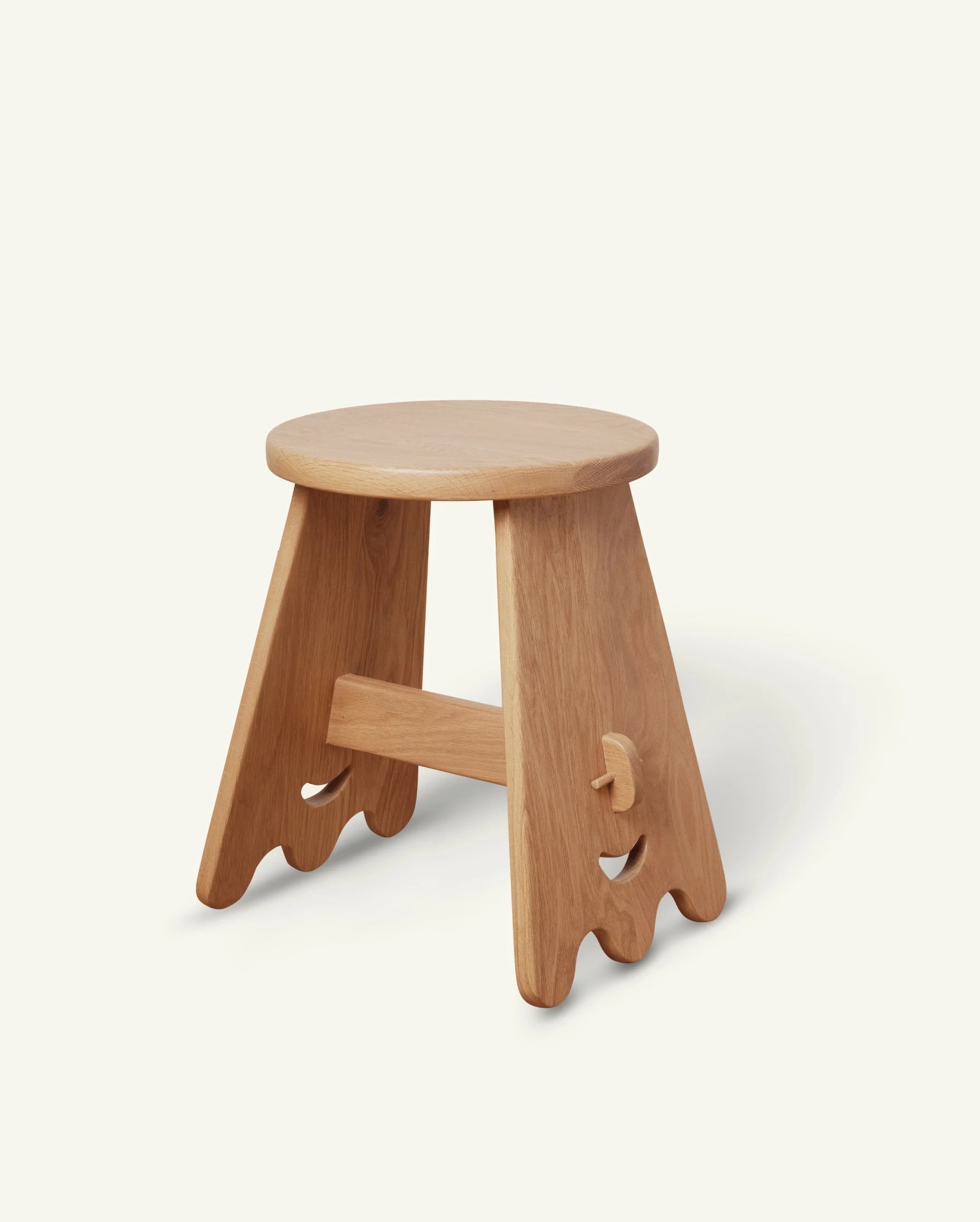 hati home editions - senja footstool oak | Hati Home