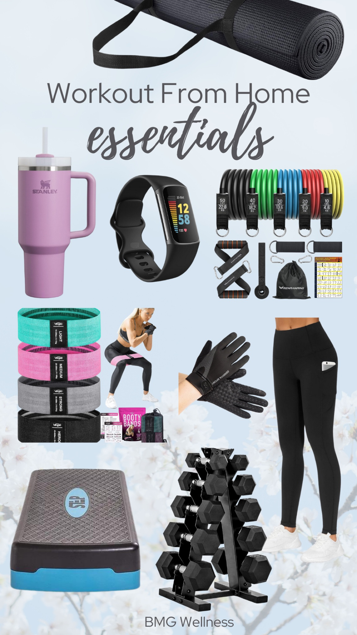 Home exercise equipment essentials that I find helpful to have! 

#LTKfitness #LTKstyletip #LTKhome