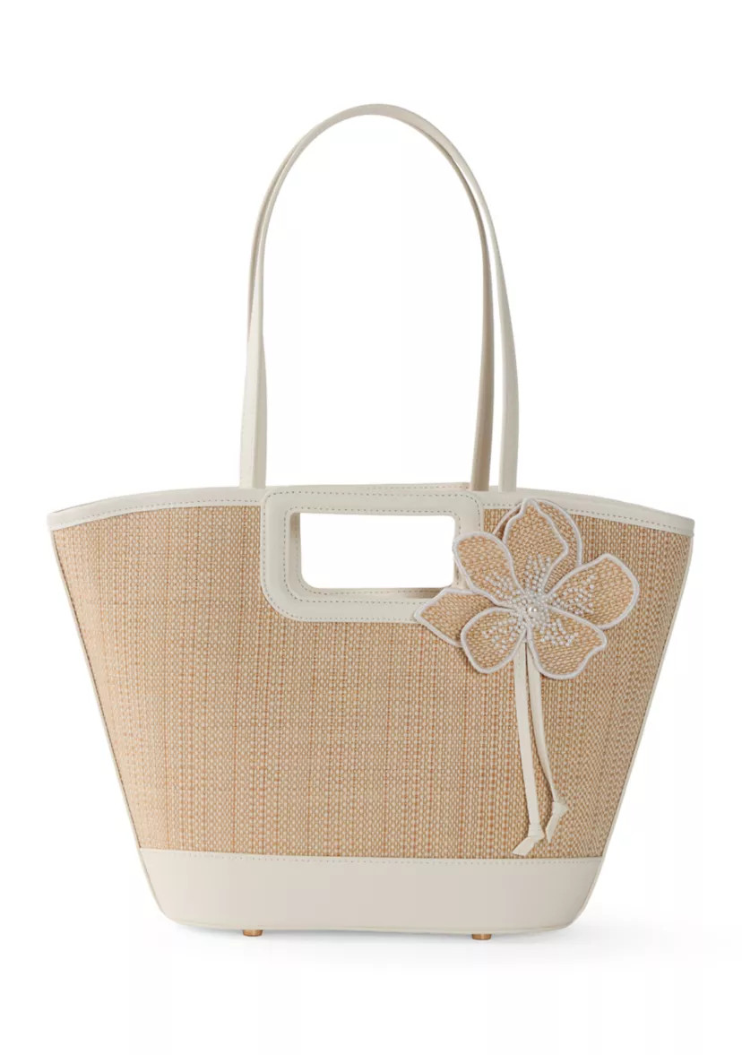 Straw Convertible Tote | Belk