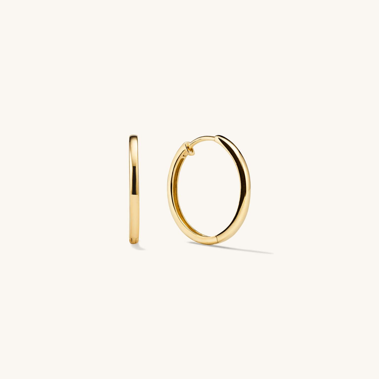 Easy Medium Hoops - $250 | Mejuri (Global)