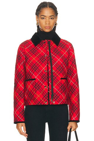 Oldham Check Coat | FWRD 
