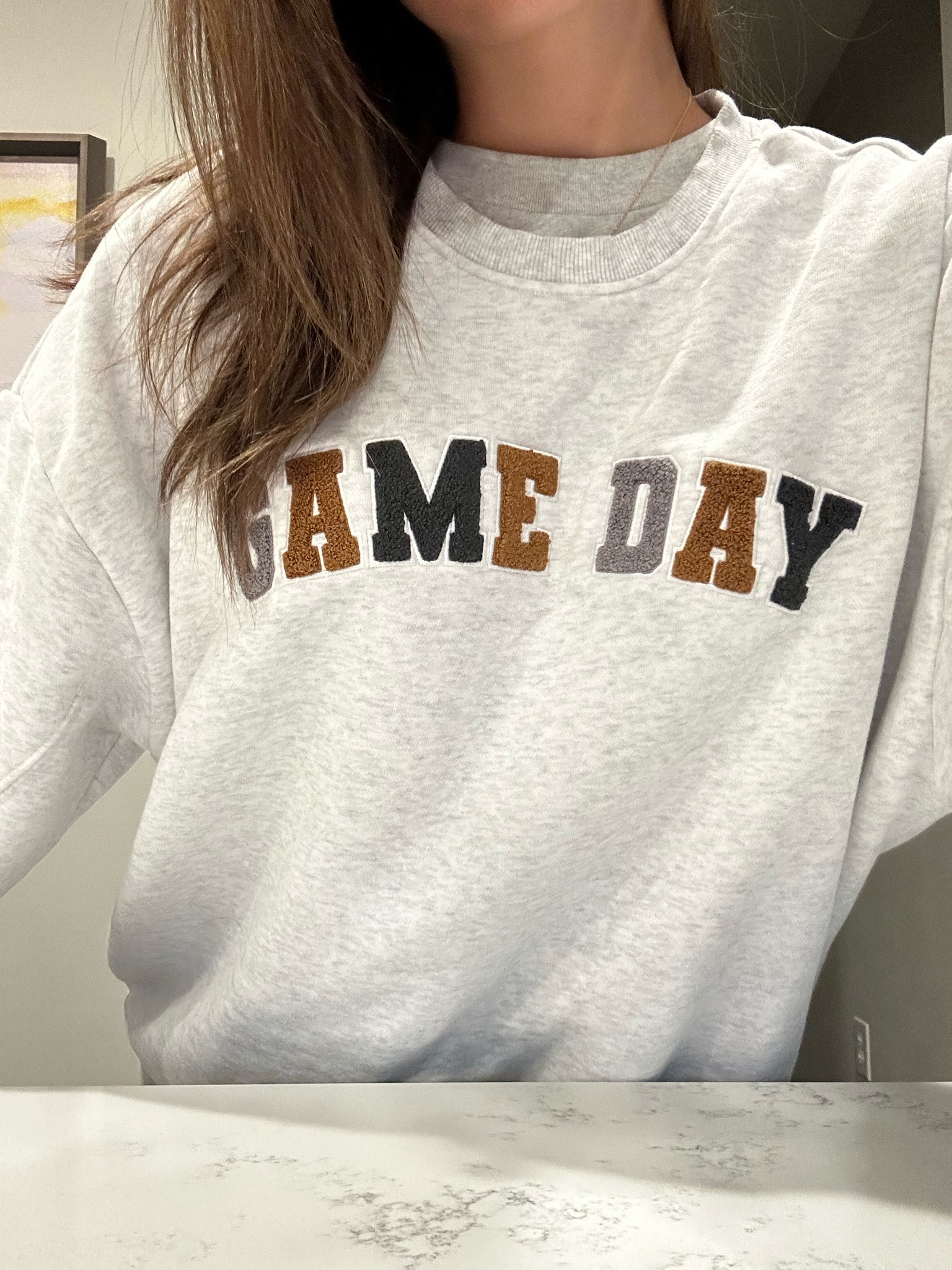Game day sweatshirt! Super cozy! 

#LTKfindsunder50 #LTKSeasonal #LTKGiftGuide