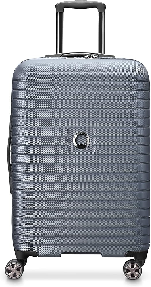 DELSEY PARIS Cruise 3.0 Hardside Expandable Luggage with Spinner Wheels, Graphite, Checked-Medium... | Amazon (US)