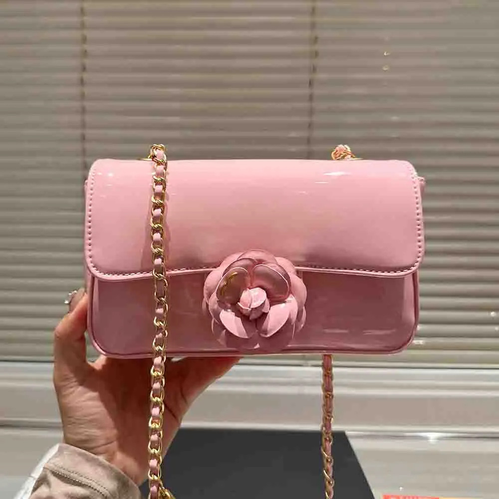 Save Big on Bulk Shoulder Handbag Genuine Leather Camellia Flap Women Shoulder Bag Street Casual ... | DHGate