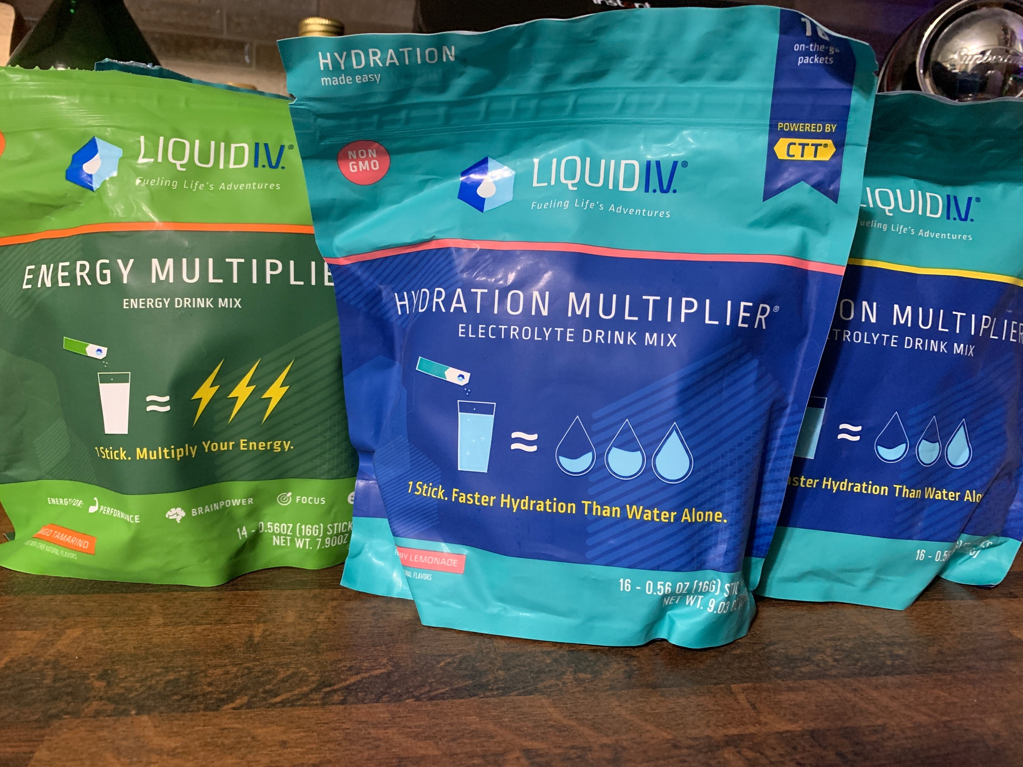 We love these hydration multiplier packets! Helps our family to get all our important electrolytes and stay hydrated! They also have energy multiplier, immune boost and sleep aid! Also just for kids version! All linked below! So many great flavors! 

#energy #immunity #sleep #sleepaid #liquidiv #kids #hydrate #exercise #fitness #hydration #electrolytes #eds #chronicfatigue #ehlersdanlos #fibromyalgia 

#LTKfindsunder50 #LTKfitness #LTKkids