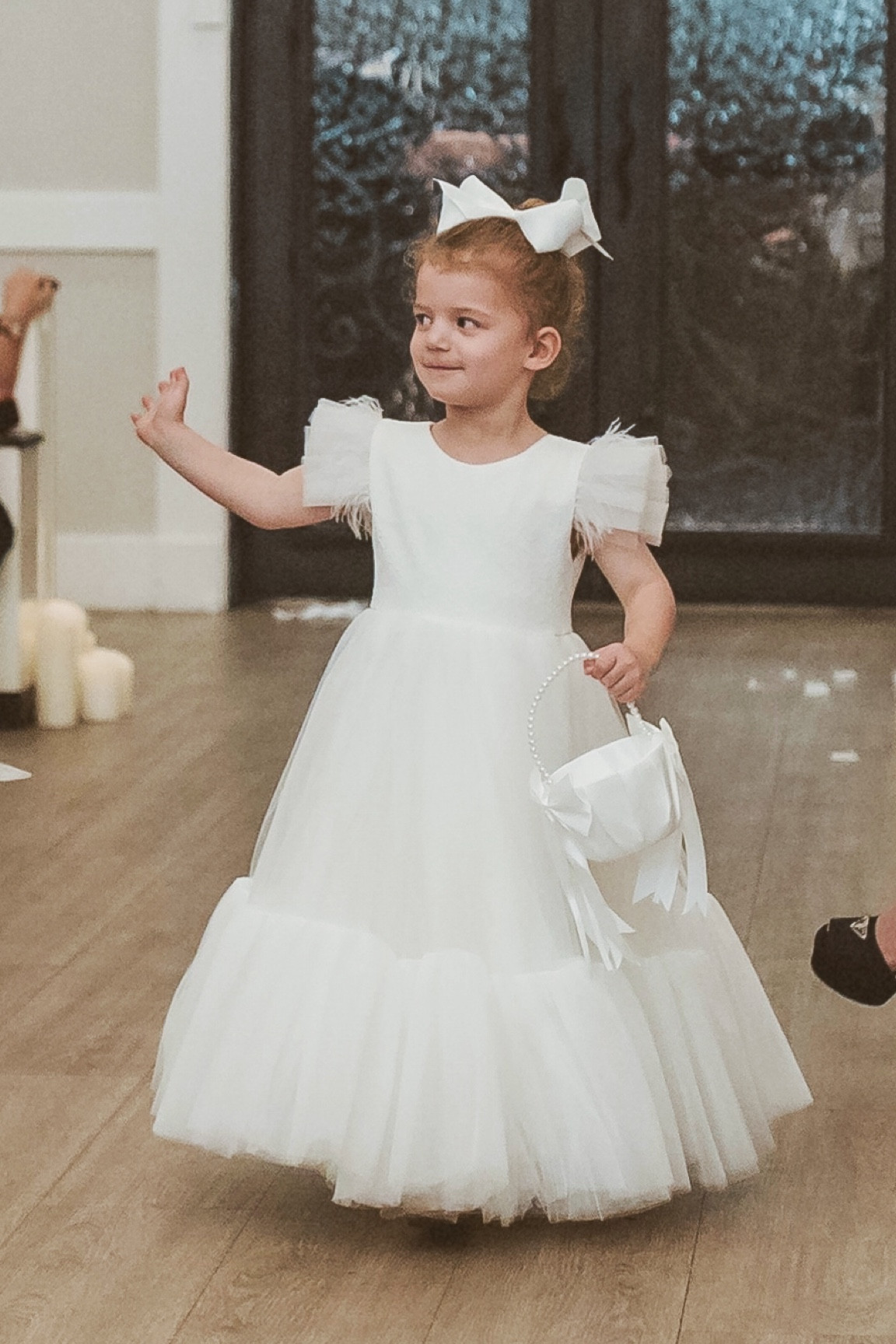 most precious flower girl dress if you are in search for one! Custom made to your child’s measurements 🤍👧🏼

#LTKwedding