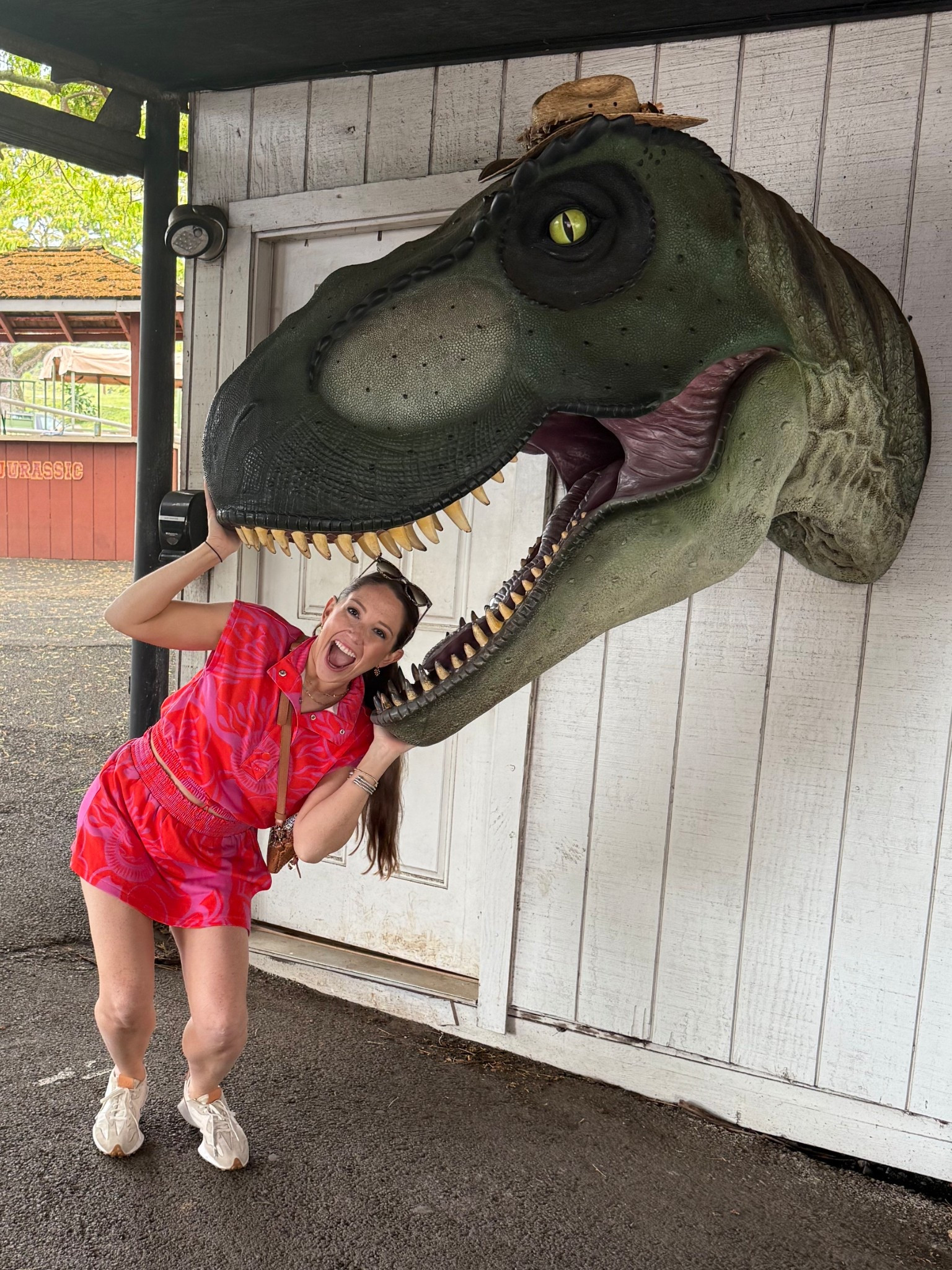 At Jurassic world in Hawaii 

#LTKStyleTip #LTKTravel #LTKActive