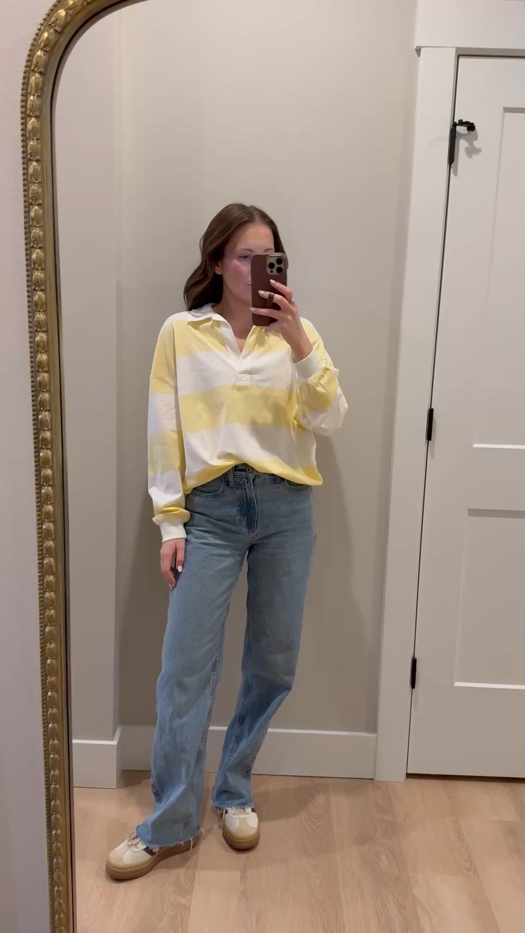 This pullover makes me so happy! Currently on major sale. I sized up to a medium. My denim is also on sale plus an additional 15% off with code DENIMAF

ootd | yellow stripes | rugby shirt | Abercrombie denim | Abercrombie style | striped shirt | spring style

#LTKSaleAlert