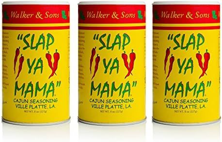 Slap Ya Mama All Natural Cajun Seasoning from Louisiana, Original Blend, MSG-Free and Kosher, 8 O... | Amazon (US)