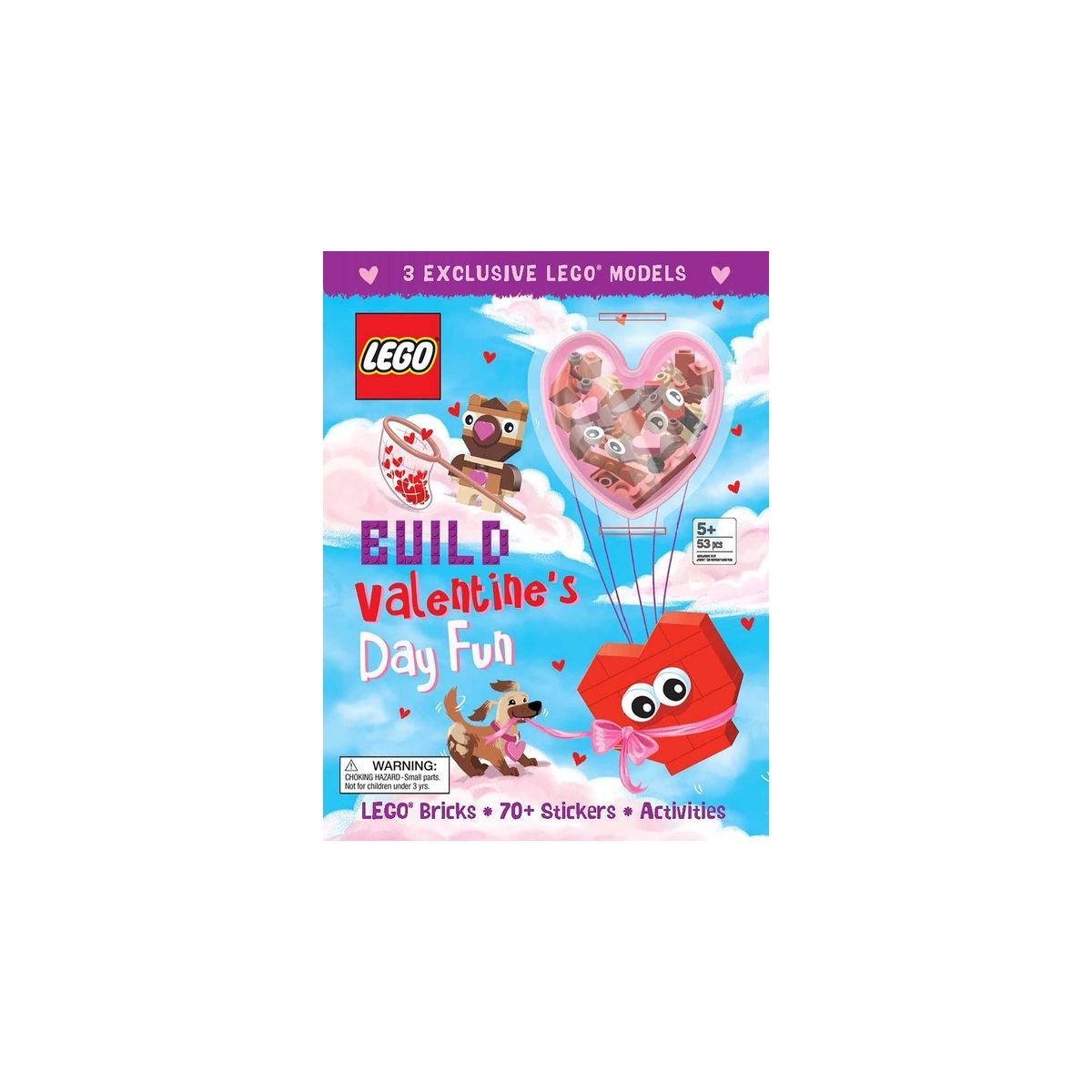 Lego: Build Valentine's Day Fun! - (Activity Book with Minifigure) by  Ameet Publishing (Paperbac... | Target