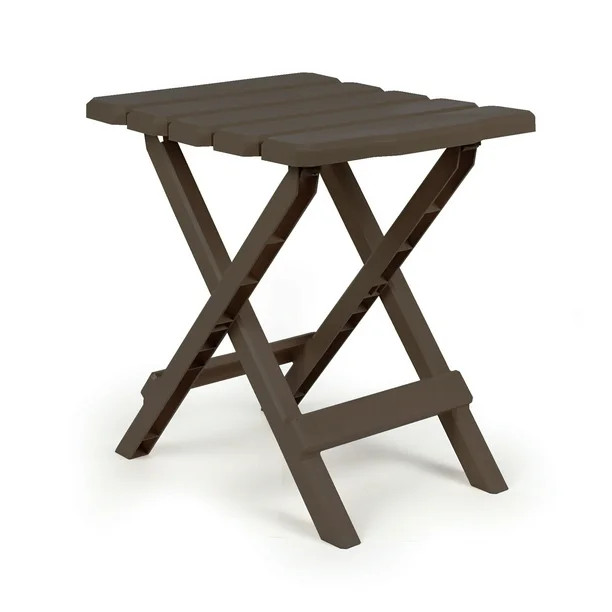 Camco Adirondack Portable Outdoor Folding Side Table, Perfect for The Beach, Camping, Picnics, Co... | Walmart (US)