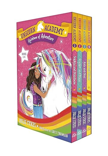 Unicorn Academy: Rainbow of Adventure Boxed Set (Books 1-4)      Paperback – Box set, April 7, ... | Amazon (US)