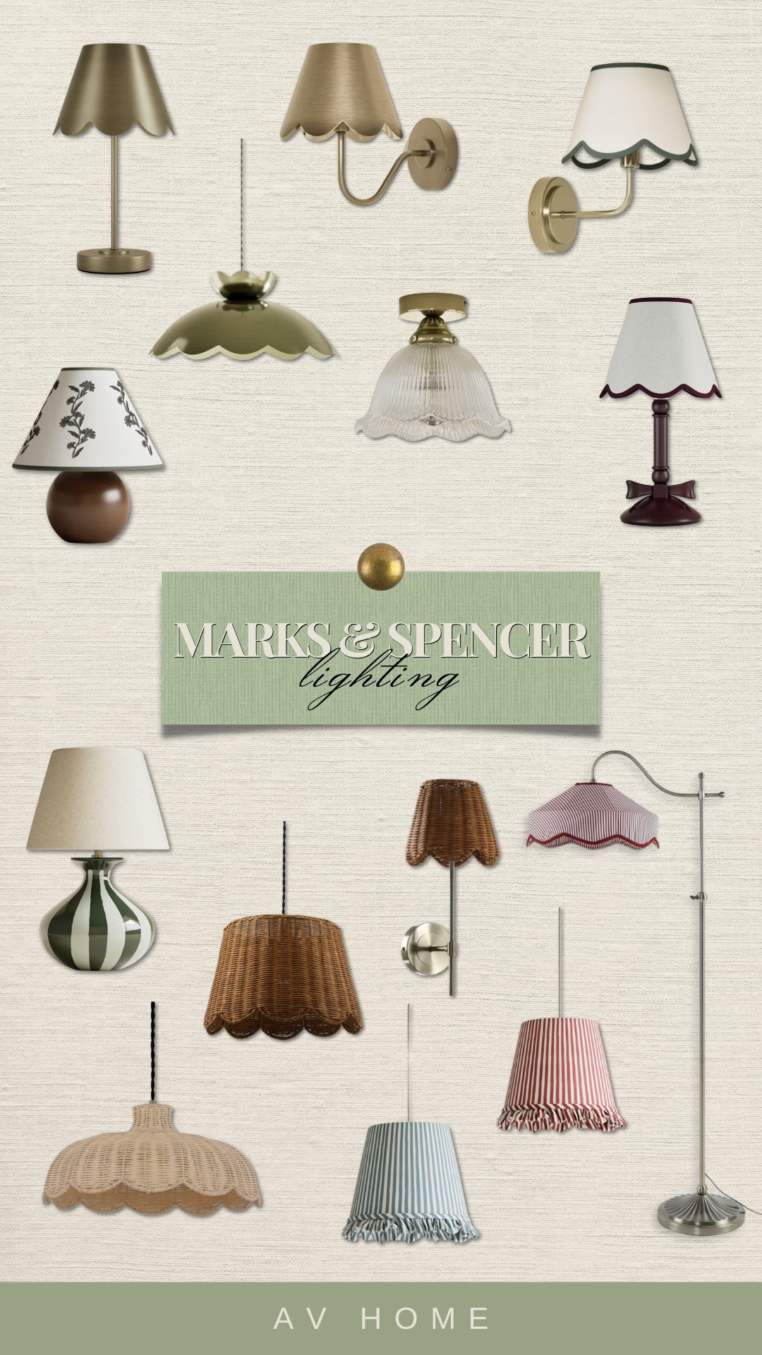 M&S lighting round up 

#LTKeurope #LTKuk #LTKhome