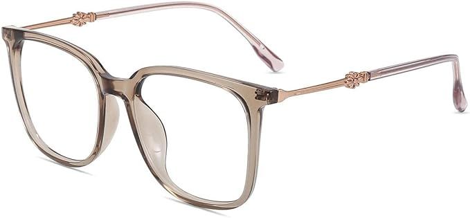 Firmoo Blue Light Blocking Glasses,Anti Eye Strain Anti Headache UV Cut, Square Computer Reading ... | Amazon (US)