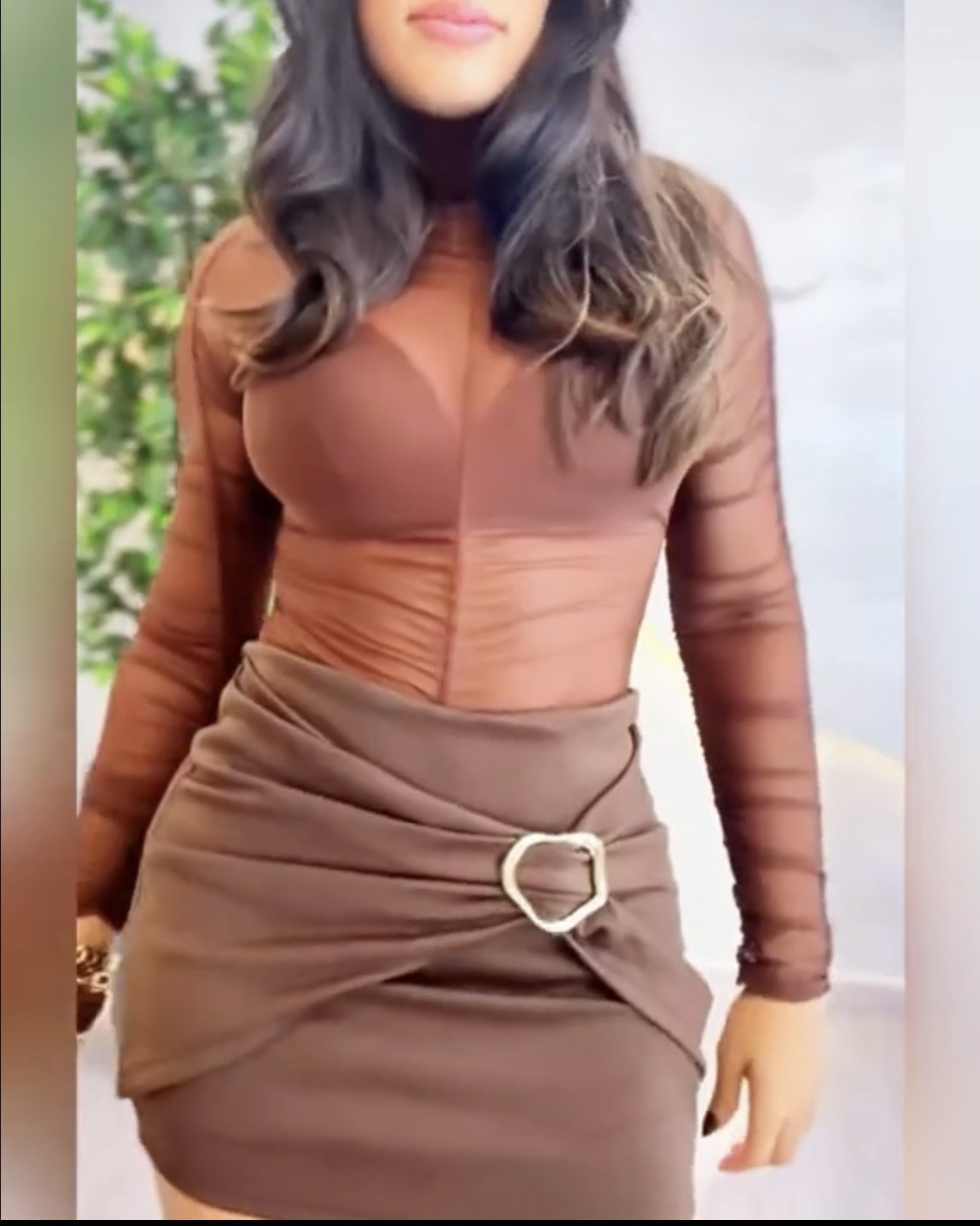 ChicMe Women's Metal Ring Pleated Bodycon Mini Skirt, Casual Elegant, Suitable For Party, Date, Vacation, Street, Office And Various Occasions

#LTKdayinmylife #LTKFestival #LTKSaleAlert