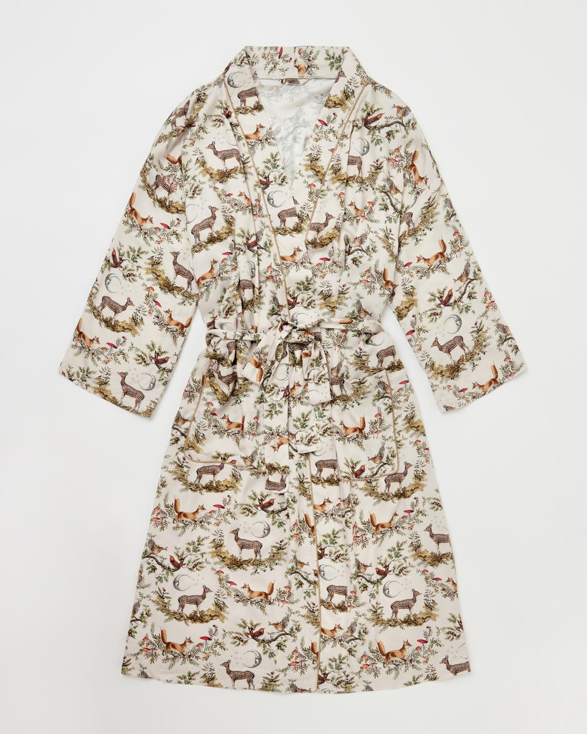 A Night’s Tale Woodland Kimono Crystal Grey | Fable England