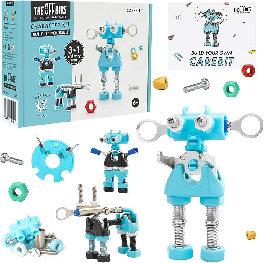 CareBit Build Your Own Robot Toy Construction Set, Educational STEM Activities Learning Kit, Crea... | Amazon (US)