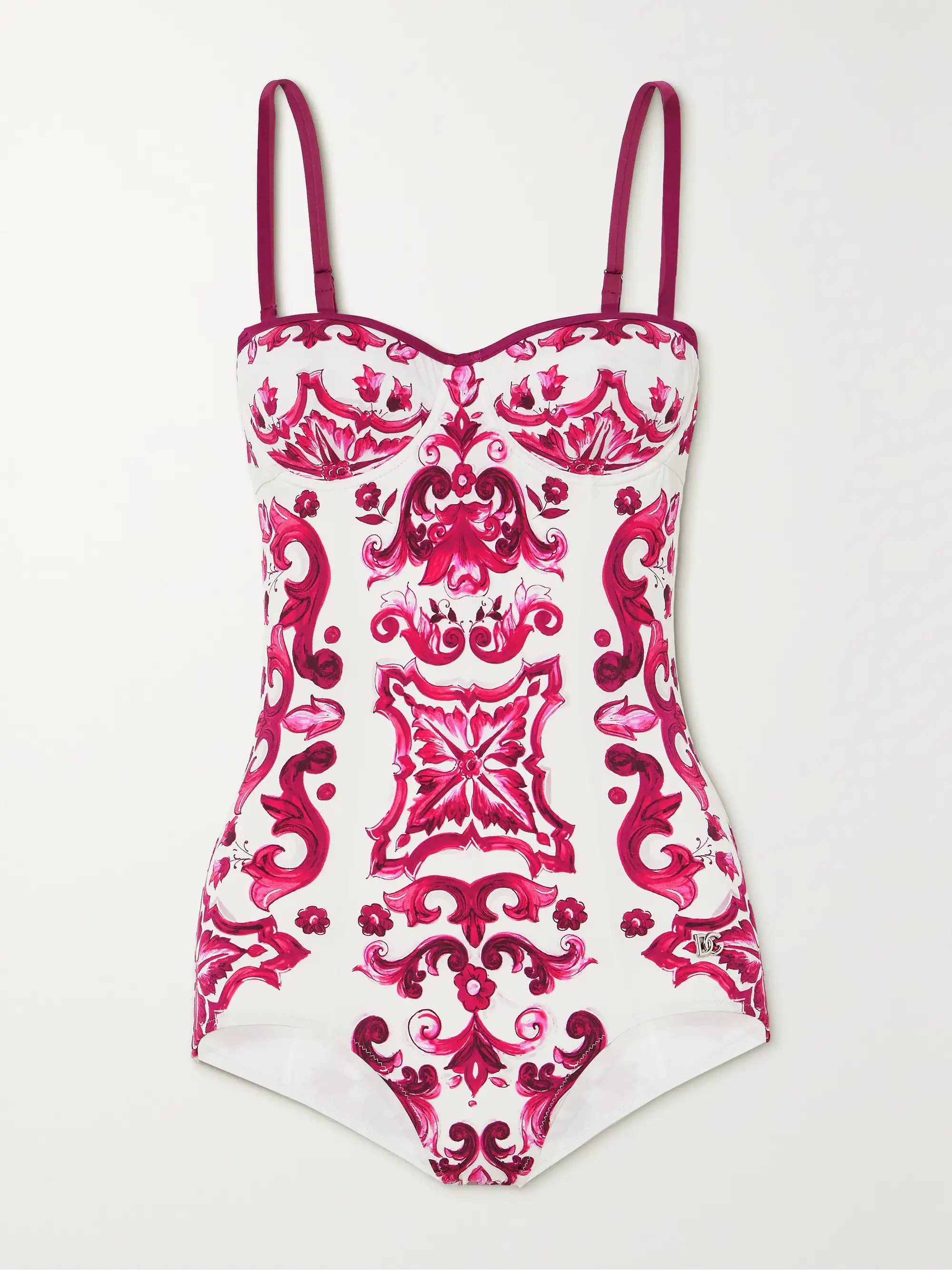 Maillot de bain imprimé Majolica | NET-A-PORTER (UK & EU)