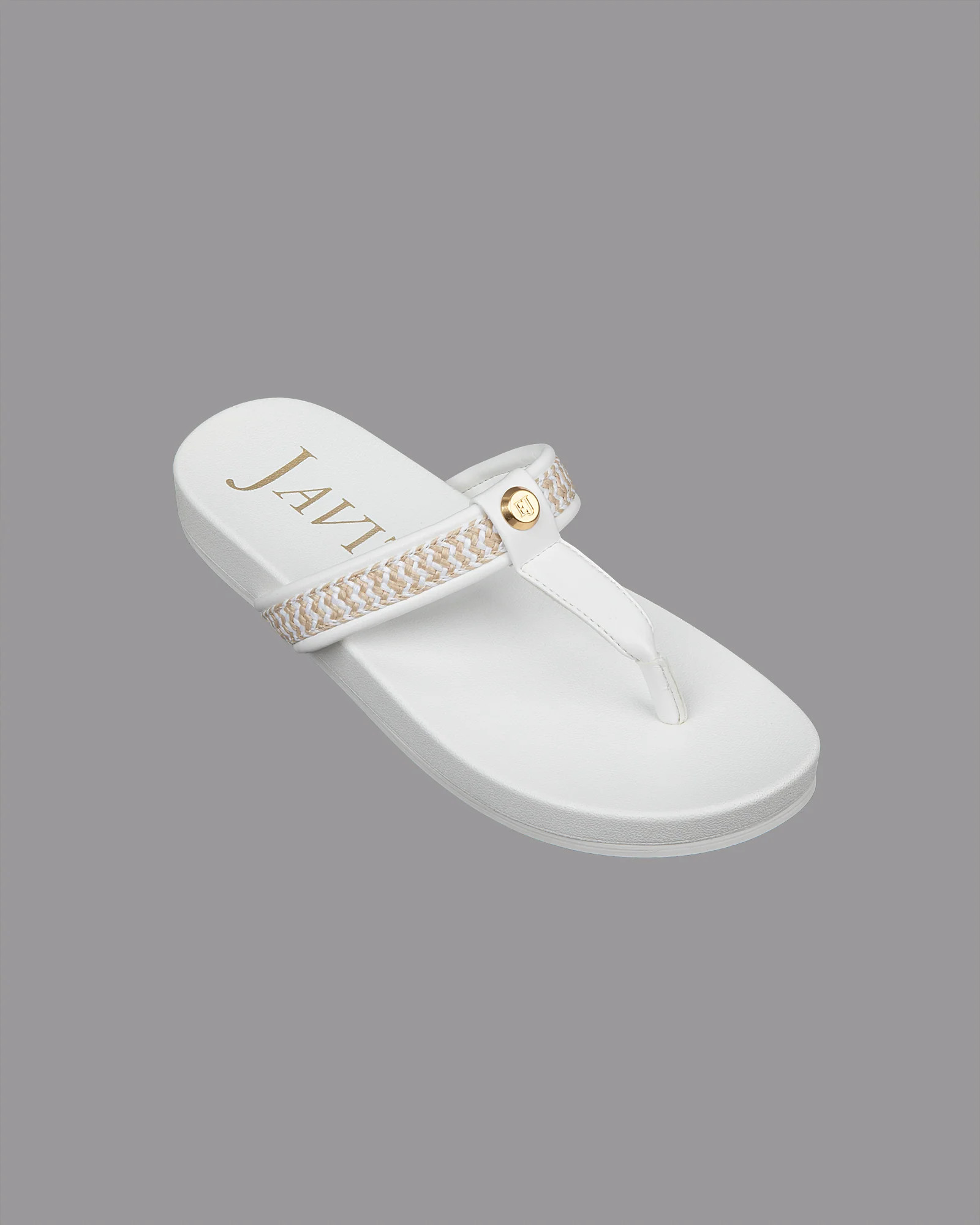Squishee® Flip Flop White Mix | Eric Javits