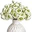 Amazon.com: Letjolt Ranunculus Artificial Flower 18 Pcs Green Silk Ranunculus Wedding Bouquet Eng... | Amazon (US)