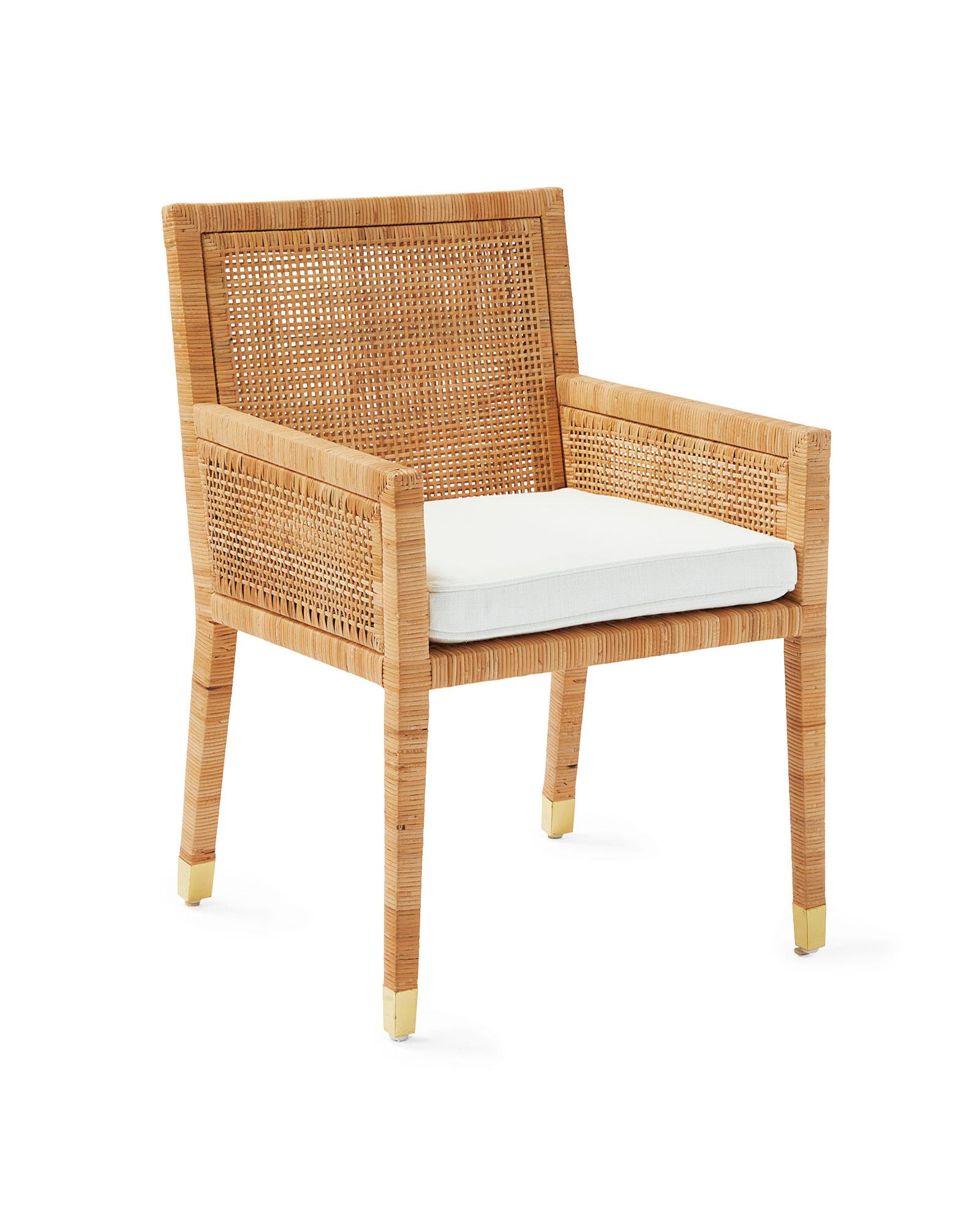 Balboa Rattan Armchair - Natural | Serena and Lily