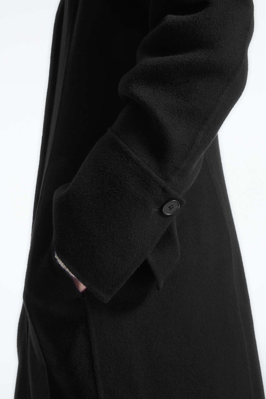 TAILORED DOUBLE-FACED WOOL COAT | COS UK