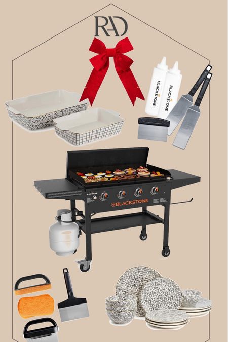 The best and most used items I own from @walmart that would make the best gifts for hubby, wife or family! Will ship in time for Christmas. 
Blackstone grill 
Black and white Dotty dinnerware 
Black and white casserole dishes set of two 
Blackstone cover 
Blackstone cooking and cleaning accessories 
#walmartpartner 


#LTKGiftGuide #LTKHoliday #LTKsalealert