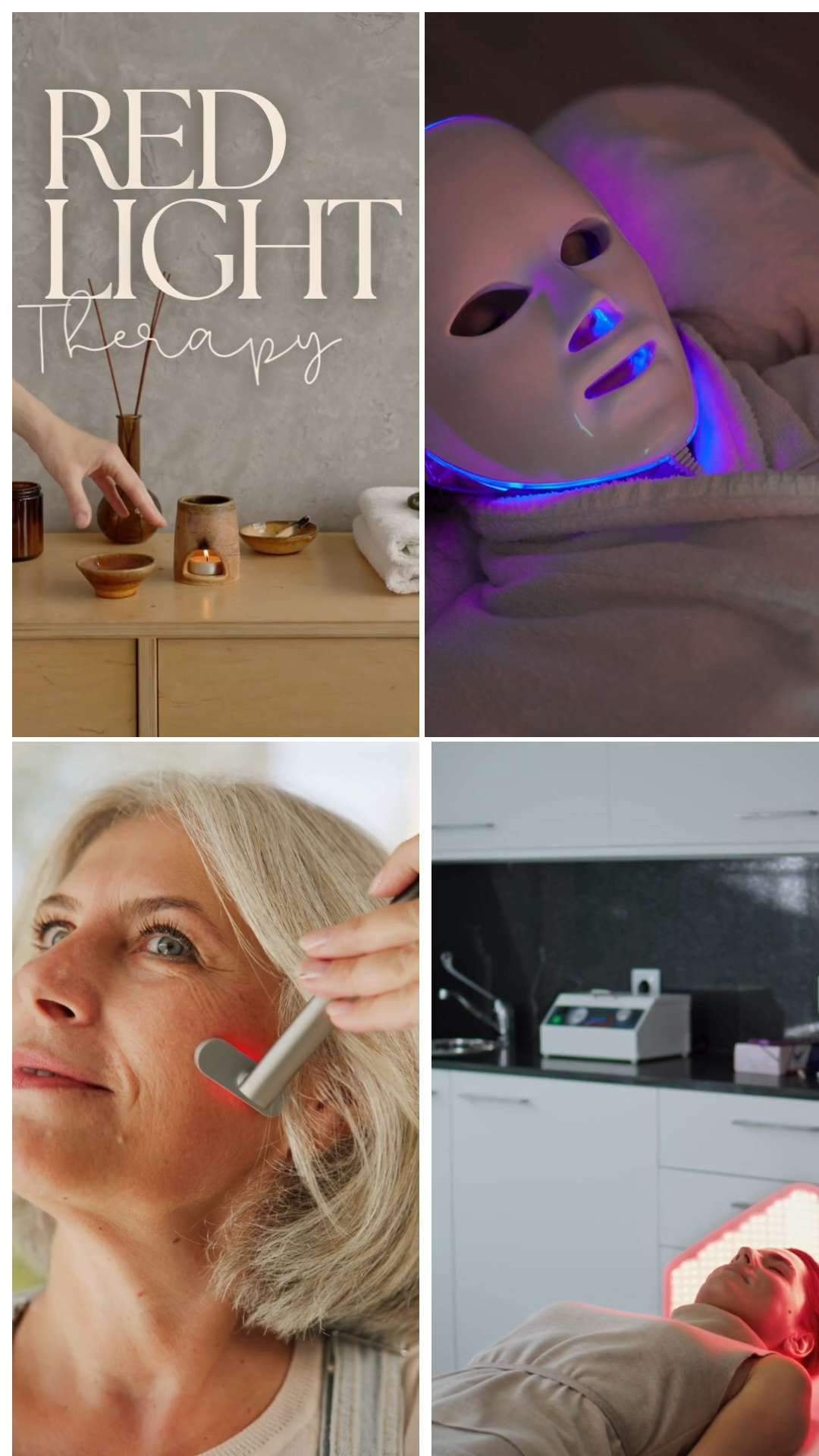🌿 Your At-Home Glow Reset (Spring/Summer Ready)
Red light therapy (also known as photobiomodulation) is one of the most researched non-invasive wellness tools used in both skincare and recovery routines. It uses specific wavelengths of light (commonly ~630–660nm for red light) to support cellular function.

🌸 Why This Fits Your Spring/Summer Routine
As we move into warmer seasons, lightweight, non-invasive beauty + wellness tools become essential. Red light therapy supports your glow without adding heavy products or complicated routines perfect for that effortless, radiant look.


✨ Why People Are Adding Red Light Therapy to Their Routine

1. Skin Rejuvenation Support
* Research suggests red light may help stimulate collagen production, which can improve the appearance of fine lines and skin texture.
* Often used in dermatology settings for overall skin tone improvement.

2. Supports a Healthy Glow
* Helps promote circulation in the skin, which may contribute to a brighter, more radiant look.

3. Recovery + Muscle Relaxation
* Commonly used by athletes and wellness practitioners to support muscle recovery and reduce temporary inflammation.

4. Acne + Skin Clarity Support
* Some devices combine red + blue light, which may help target acne-causing bacteria while calming the skin.

5. Consistent, Non-Invasive Self-Care
* No downtime, easy to use at home, and integrates well into morning or evening routines.

🛍️ Amazon Red Light Therapy Must-Have Picks

• LED Face Mask (Full Coverage Glow) Covers entire face evenly ideal for consistent skincare routines.

• Red Light Therapy Wand (Targeted Areas) Perfect for under-eyes, smile lines, and spot treatments.

• Neck + Décolleté Device Designed for areas often overlooked but prone to aging.

• Red Light Therapy Panel (Full Body Support) Used for both skincare + muscle recovery great for wellness routines.

• Portable Handheld Device Travel-friendly option to stay consistent anywhere.


💡 How to Use (Simple + Effective)

* Clean, dry skin before use
* 10–20 minutes per session (3–5x per week is common)
* Follow with hydr 

 

#LTKmomlife #LTKselfcare #LTKBeauty