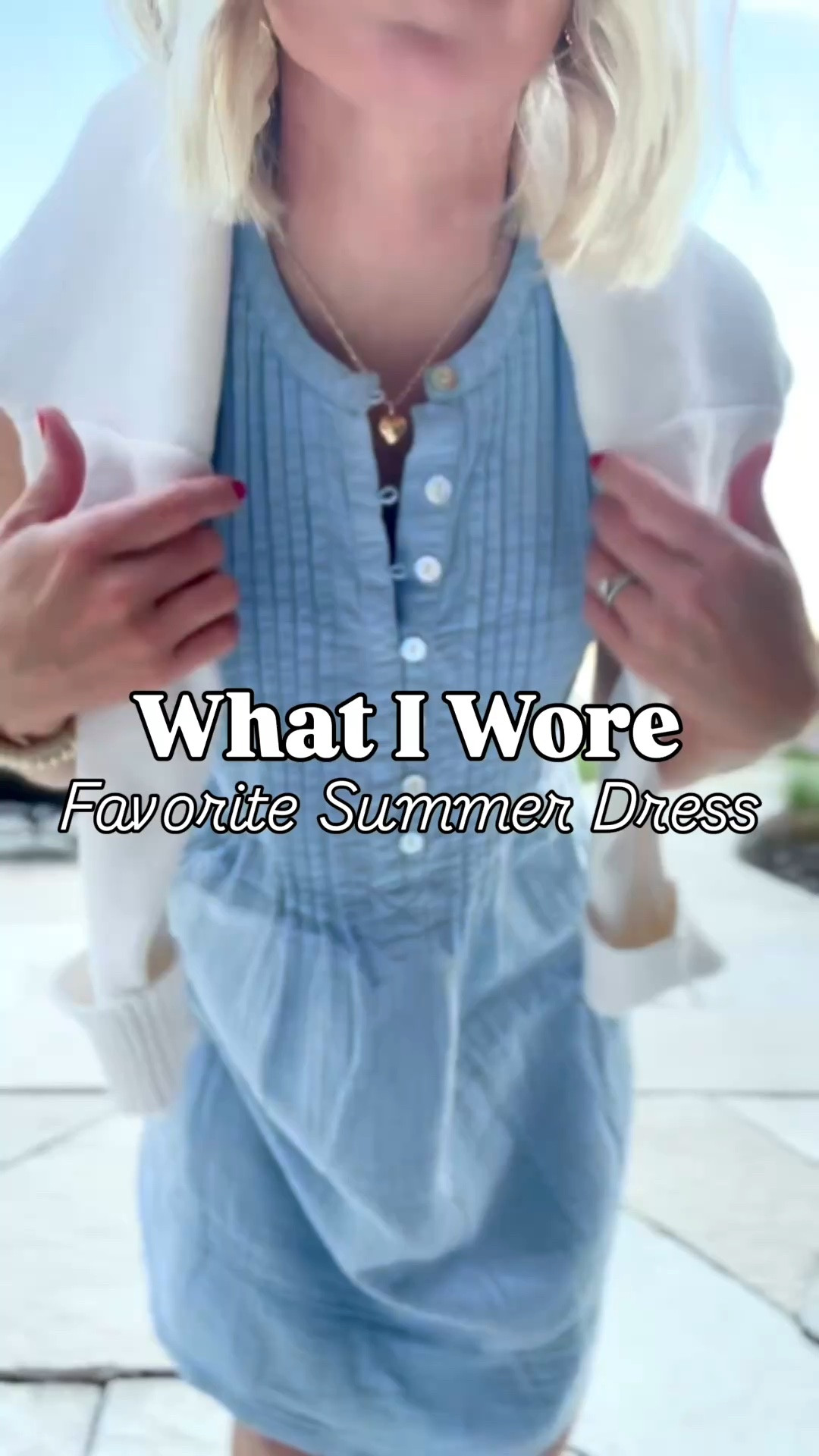 I love this summer dress from @Quince I’m wearing an xsmall

#LTKootd #LTKPetite #LTKOver40