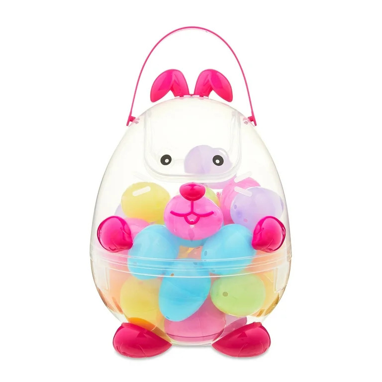 Easter Pink Bunny Egg Carrier, 36 Pieces, by Way To Celebrate | Walmart (US)