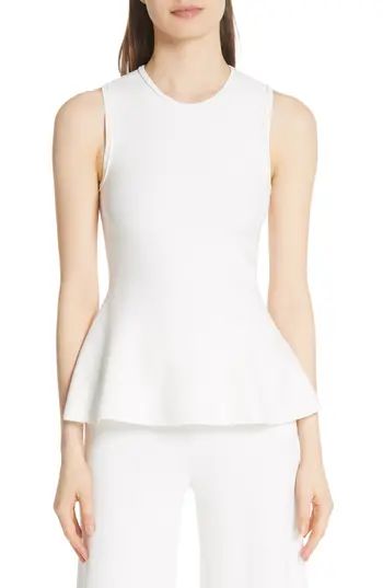 Women's Theory Lustrate Classic Peplum Top | Nordstrom