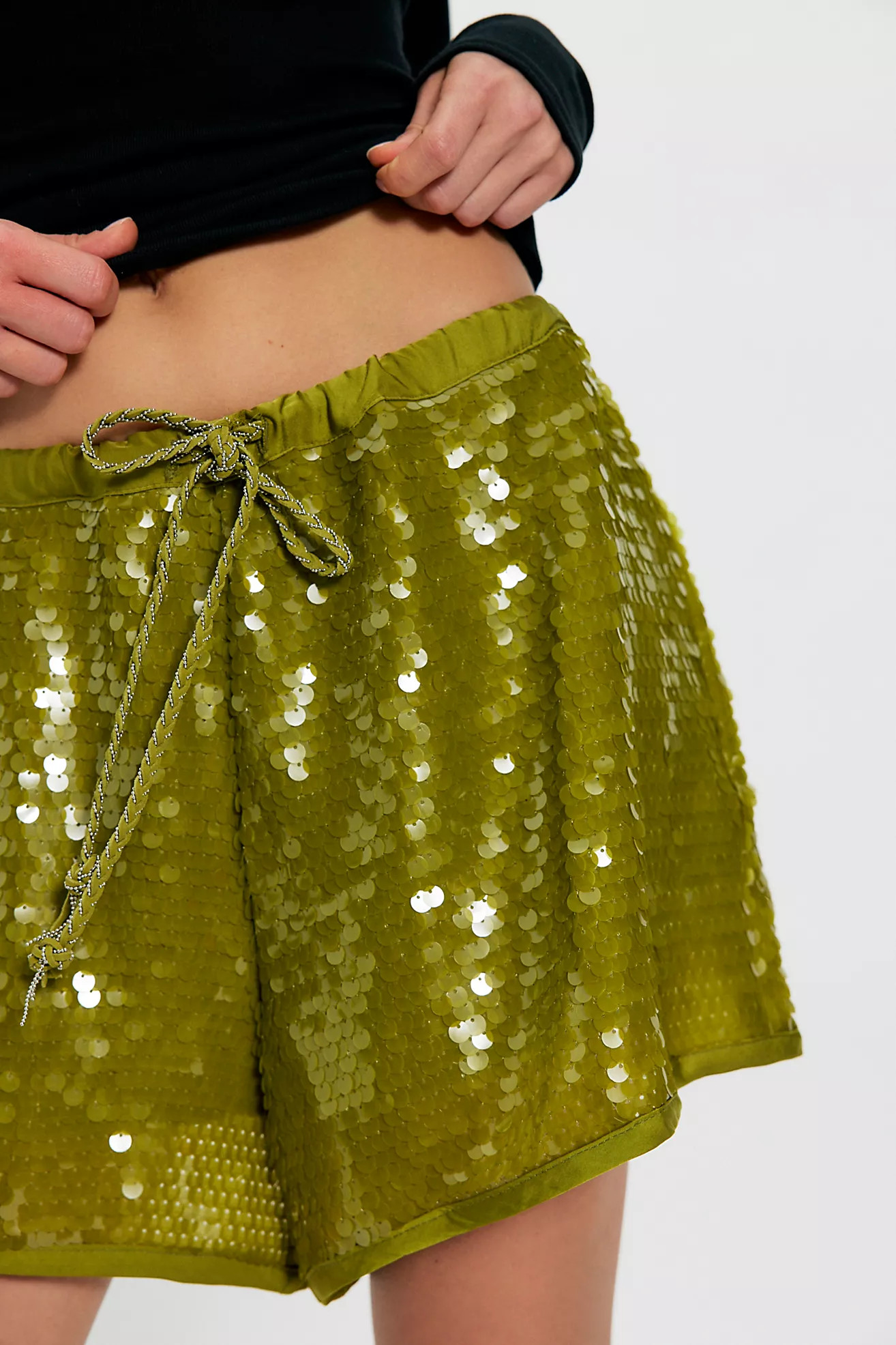 Wisteria Sequin Shorts | Free People (Global - UK&FR Excluded)