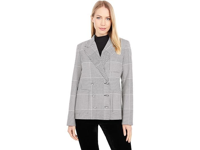 Suits You Double Breasted Blazer with Patch Pocket Detail | Zappos