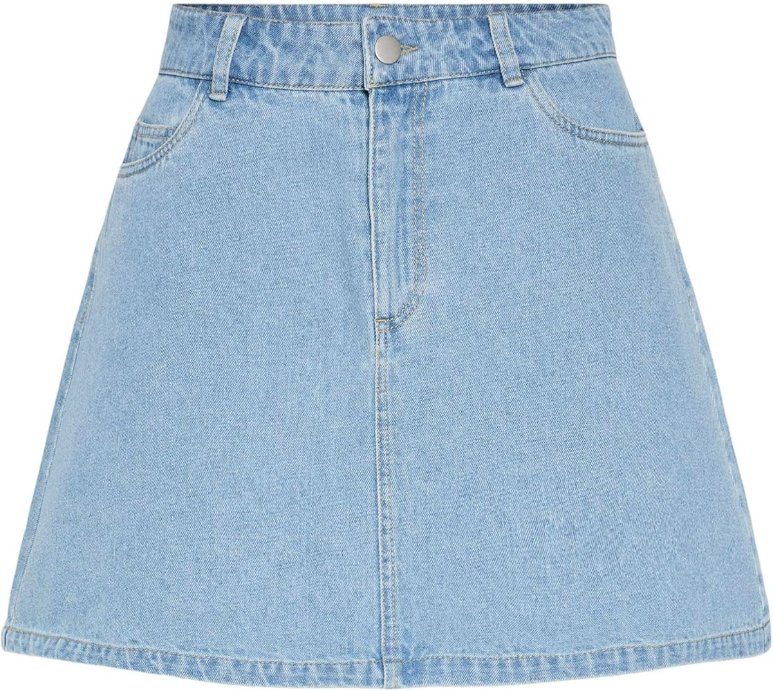 PIECES Women's Pcabbi Mw A-Shape Skirt Noos | Amazon (DE)