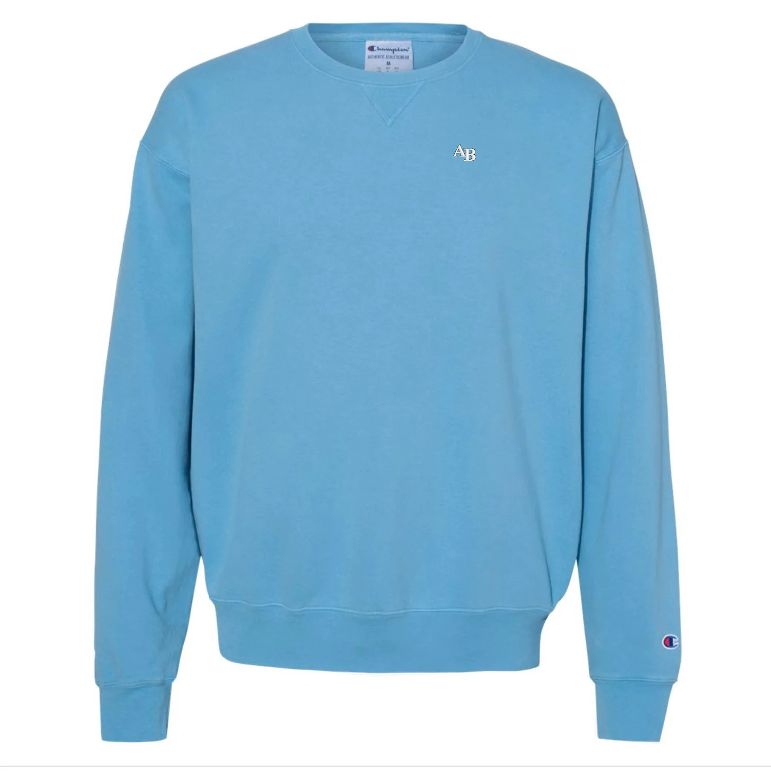 Initialed Vintage Champion Crewneck Sweatshirt | United Monograms