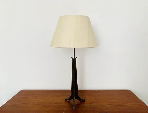 Mid-century Modern Brutalist Brass Table Lamp  1960s - Etsy | Etsy (US)