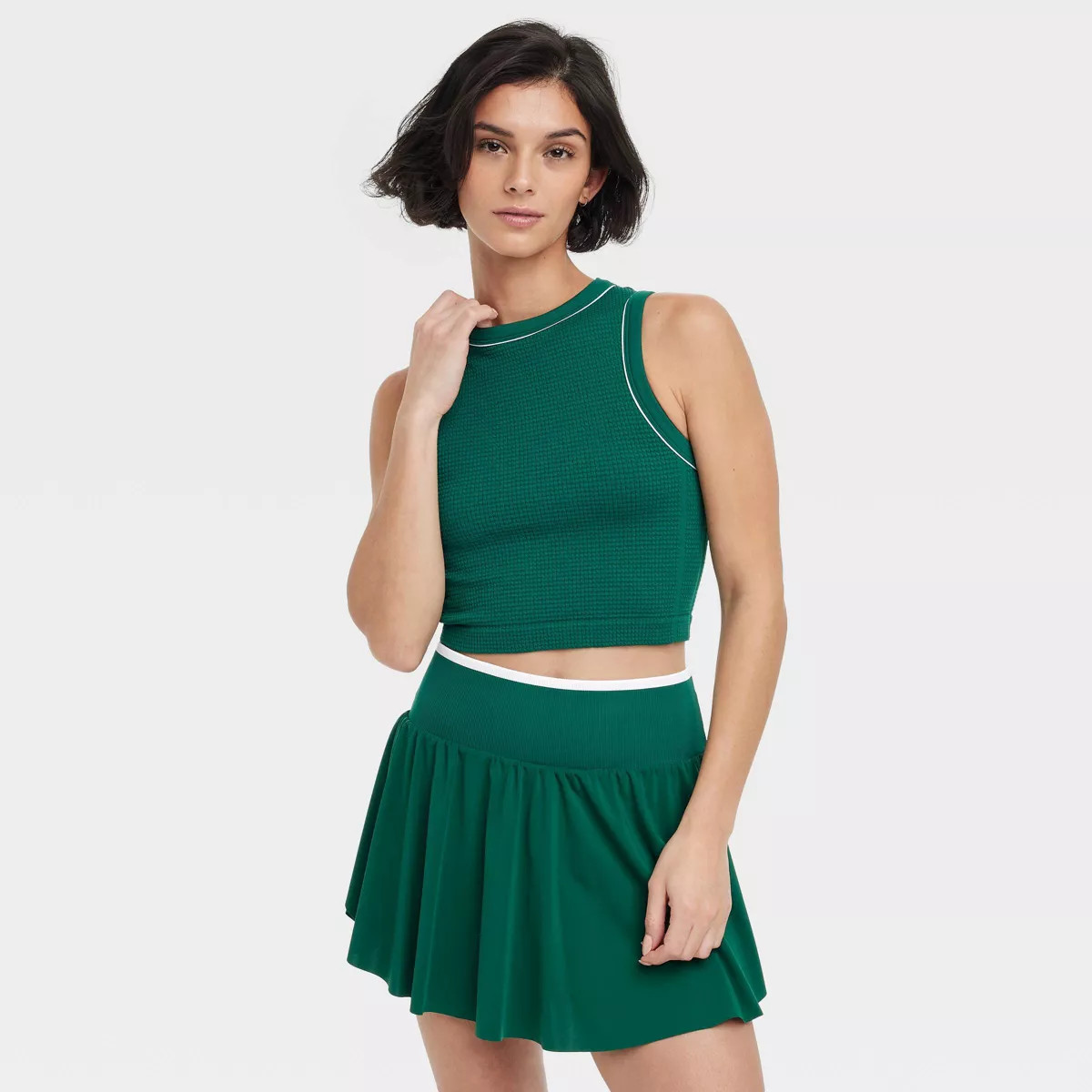 Women's Seamless Piped Muscle Tank Top - All In Motion™ | Target