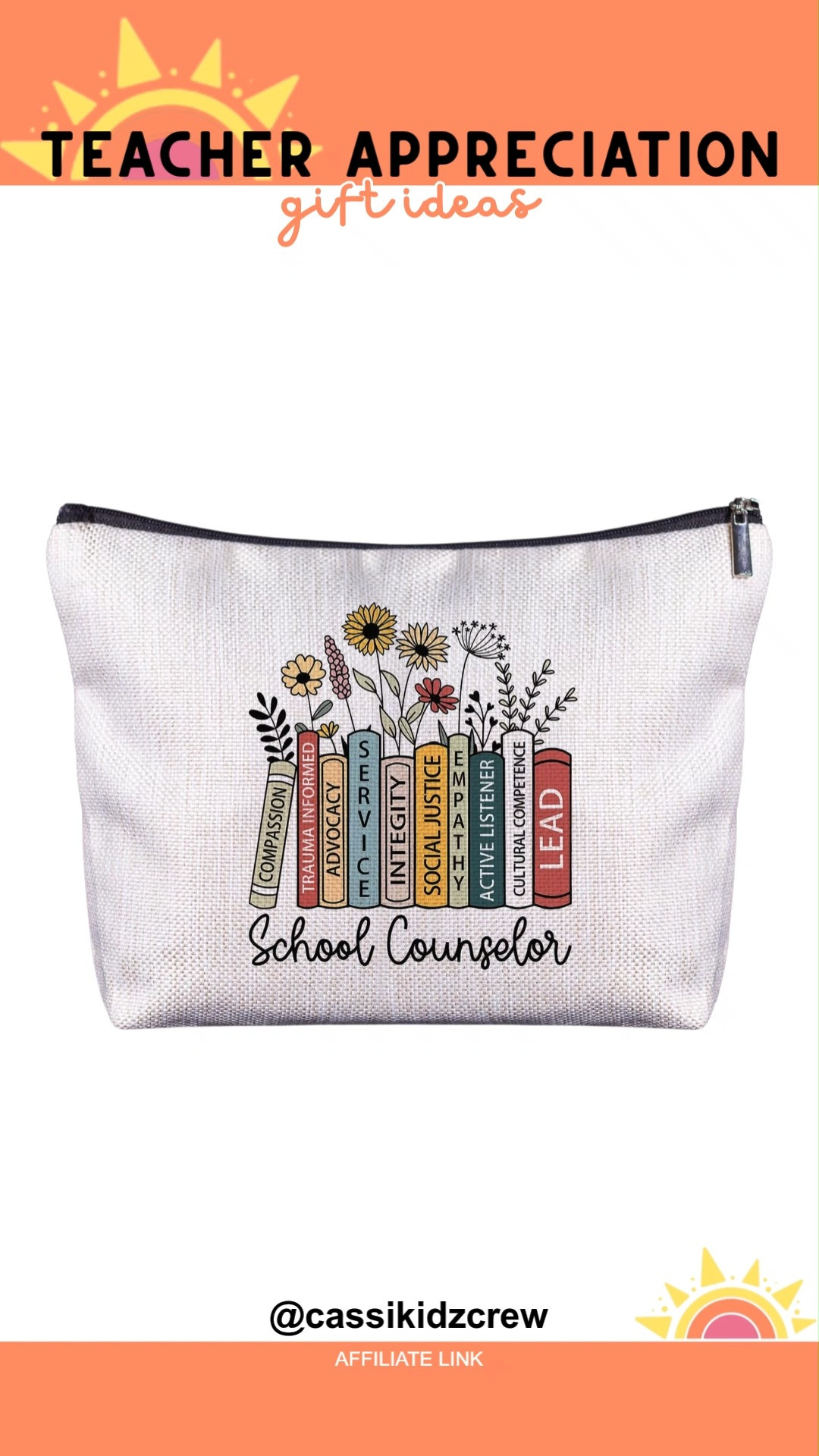 Teacher Appreciation makeup bags bring charm and gratitude together. A cheerful way to celebrate educators with style while keeping essentials organized in a thoughtful gift. 🎁✨💄  
#TeacherGifts #TeacherAppreciation #MakeupBag #GiftIdeas #ThankYouTeacher #BackToSchool #ClassroomStyle #TeachingLife #EducatorLove #CuteAccessories 

 #LTKdayinmylife #LTKselfcare #LTKSaleAlert