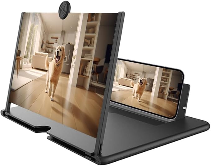 Screen Magnifier Version, 2026 Upgrade 3D HD Mobile Phone Magnifier Projector Screen for Movies, ... | Amazon (US)