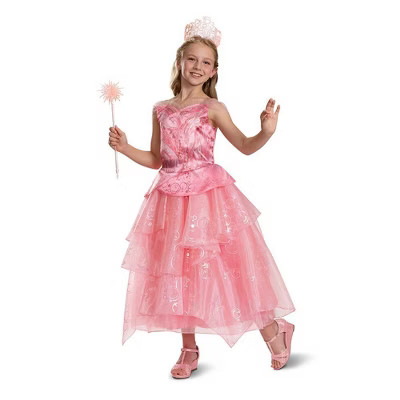 NBCUniversal Kids' Wicked Glinda Upland Halloween Deluxe Costume | Target