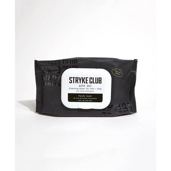 Stryke Club Wipe Out Cleansing Wipes - 30ct | Target