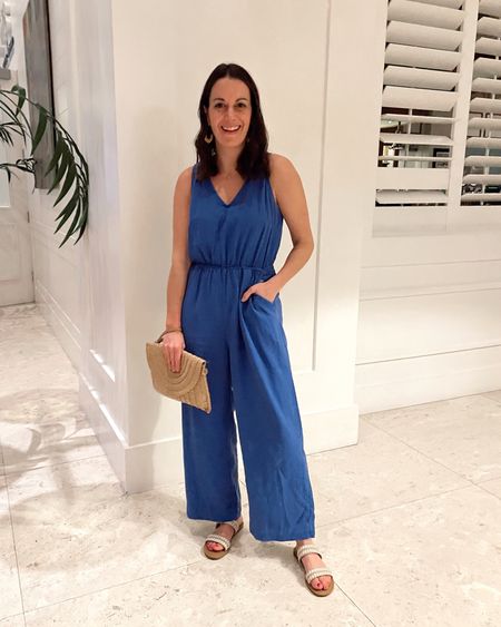 Target jumpsuit (runs true to size - wearing a small), target sandals (run Tts to big), amazon straw bag

Resort wear, vacation outfit, spring break, spring outfit, baby shower 



#LTKSeasonal #LTKstyletip #LTKtravel