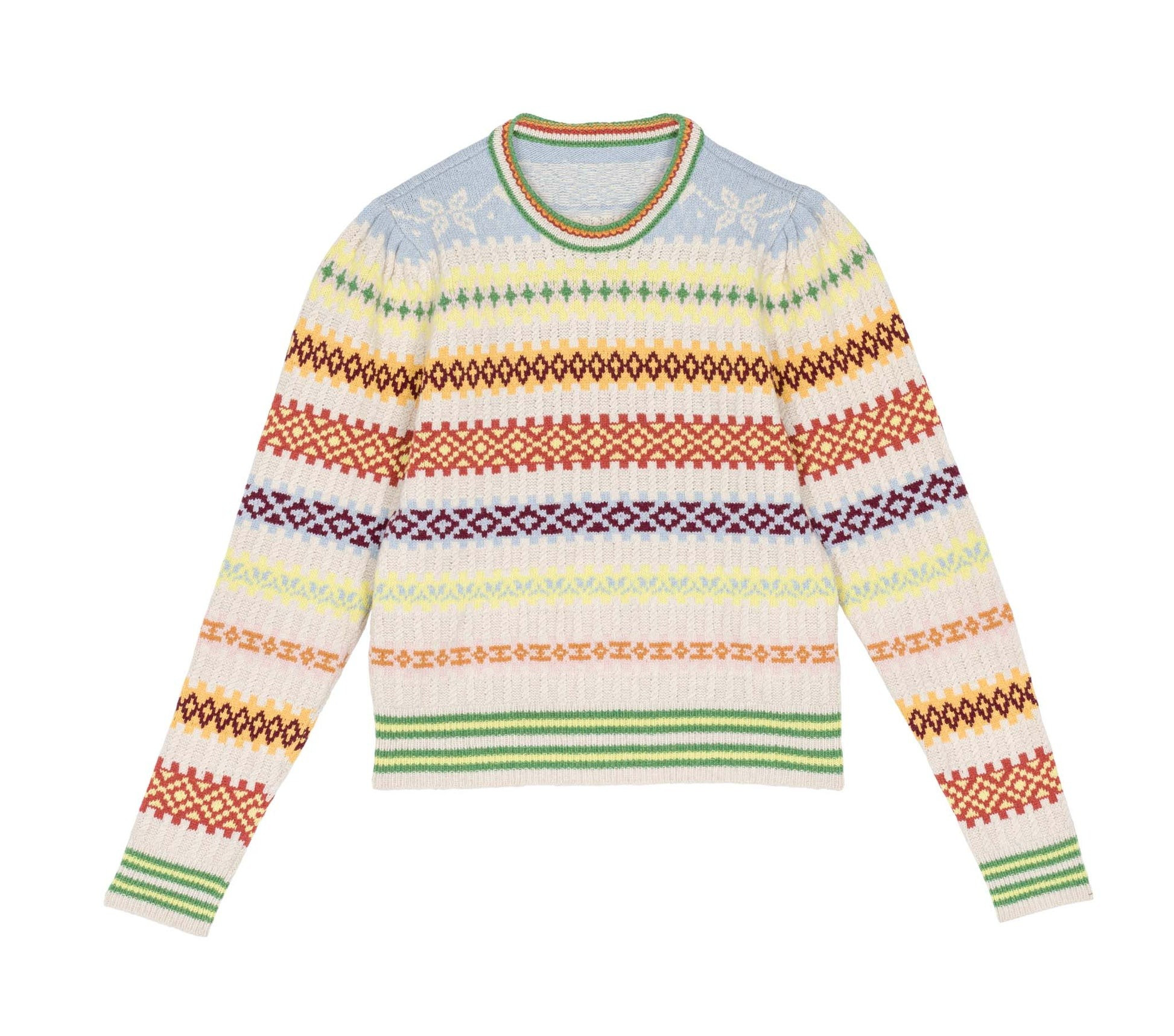 BRYNN SWEATER - CREAM MONTE ROSA | DÔEN | DOEN