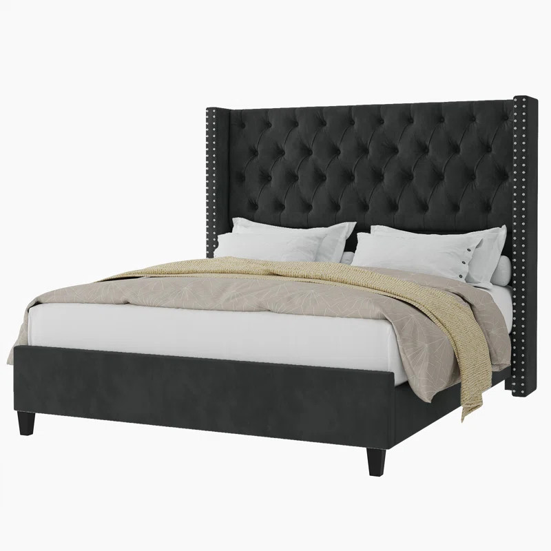Willa Arlo™ Interiors Duhon Tufted Platform Bed & Reviews | Wayfair | Wayfair North America