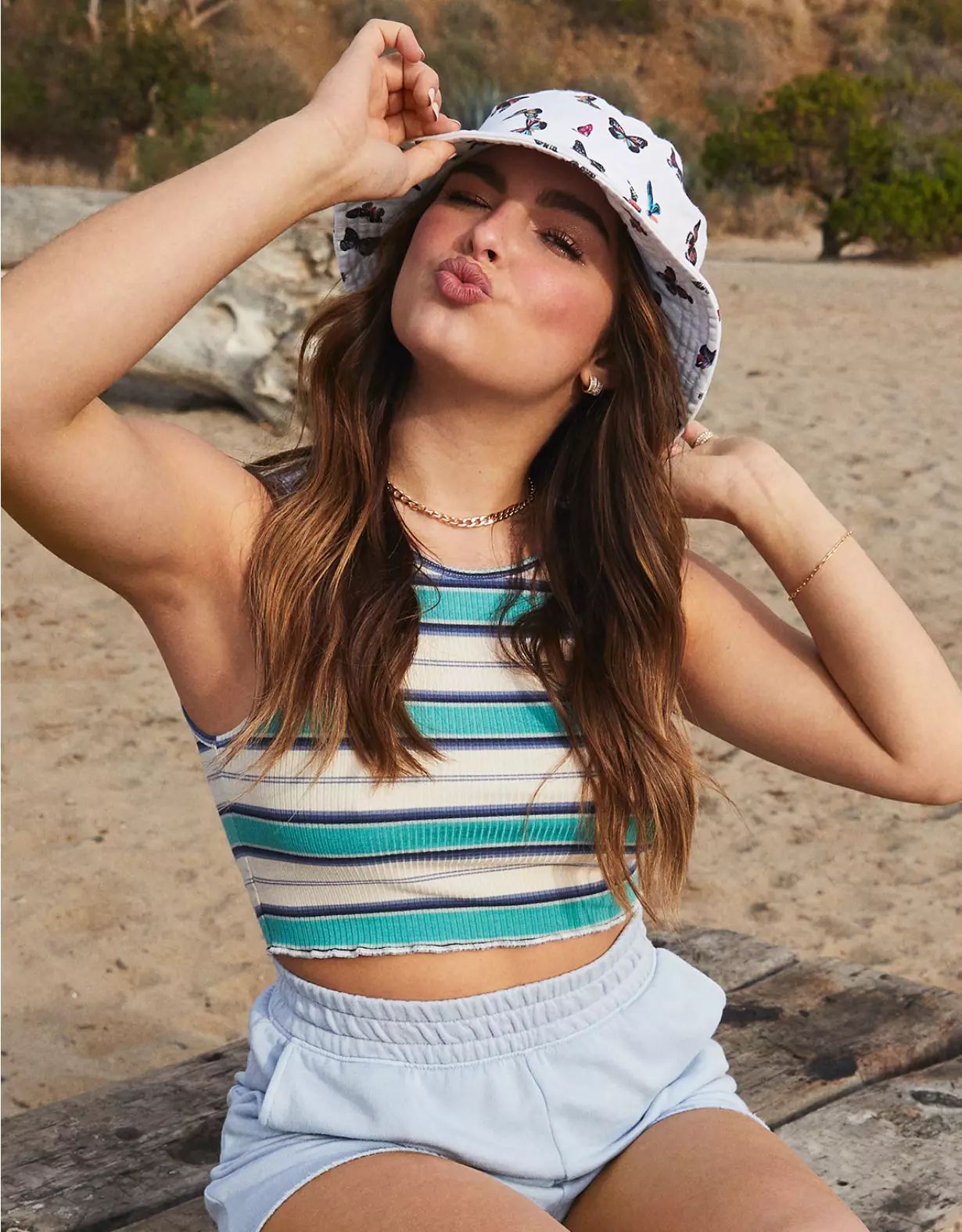 AE Butterfly Bucket Hat | American Eagle Outfitters (US & CA)