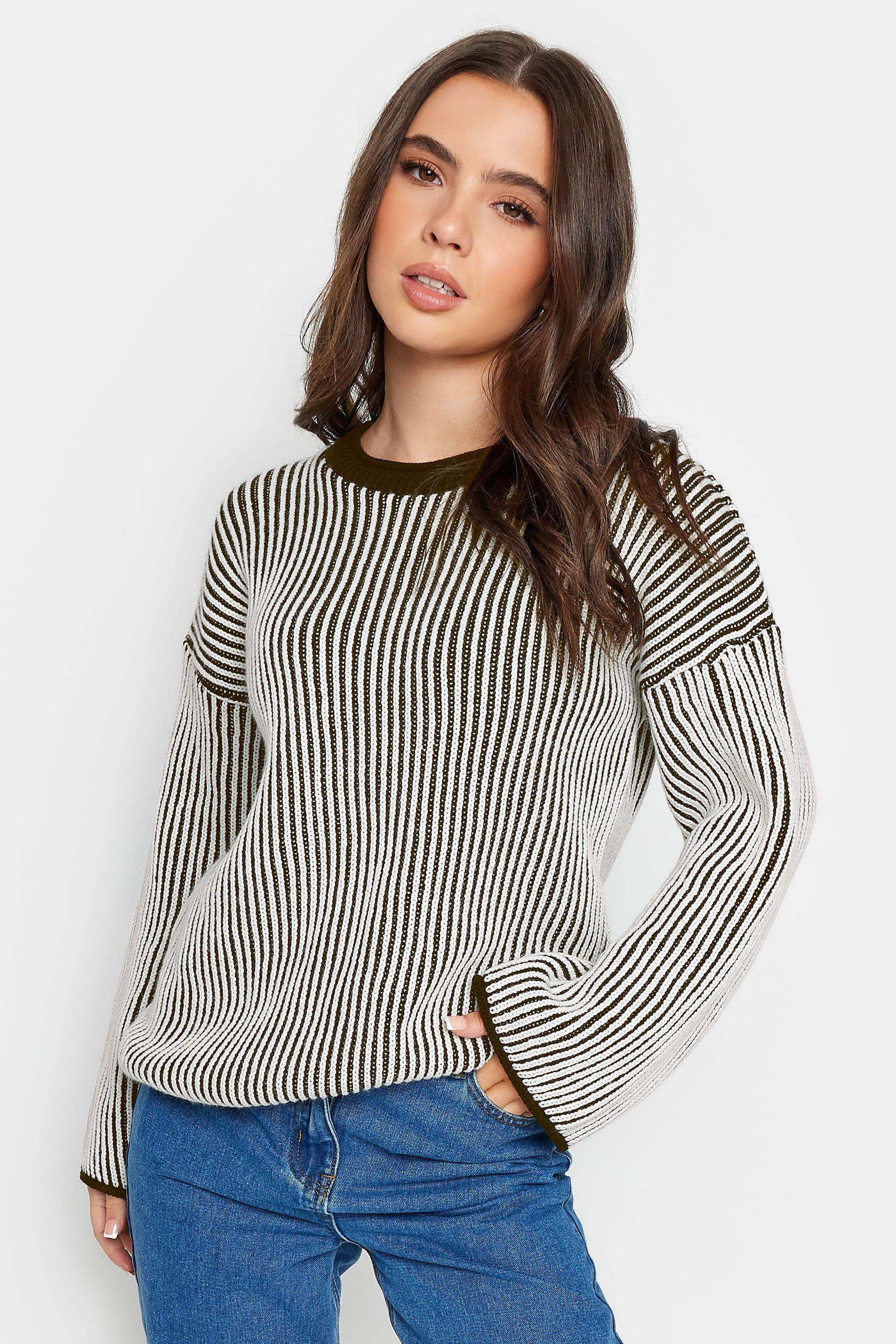 Petite Ribbed Funnel Neck Jumper | Debenhams UK